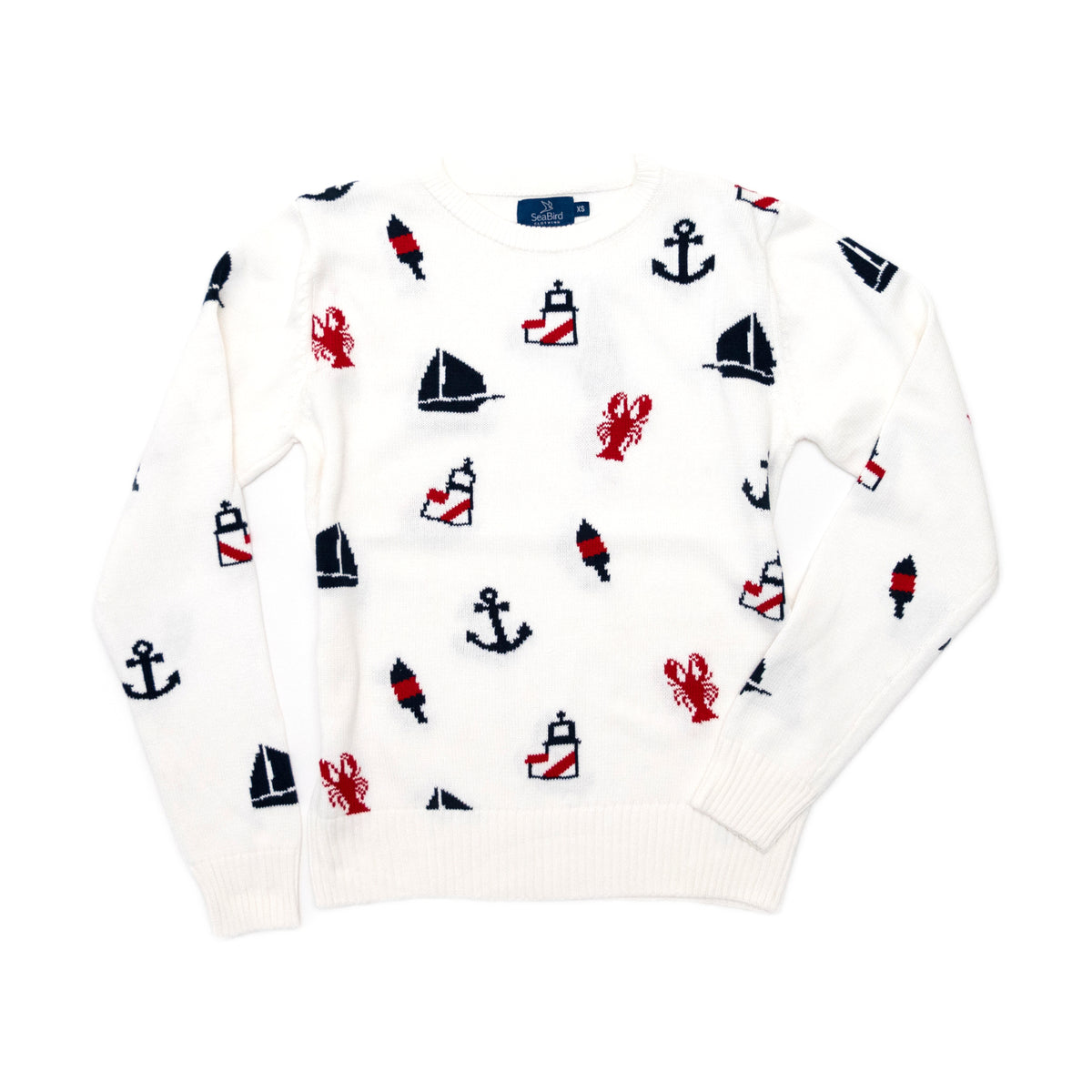 トップス QUEENEBELLE Seabyrd Sweater Nubble Sweater | New England Sweater | Nautical Sweater – SeaBird